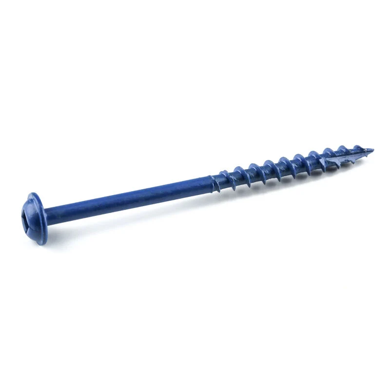 Kreg #8 Blue-Kote Washer Head Coarse Thread Pocket Hole Screws 2″ Length 50 Pack