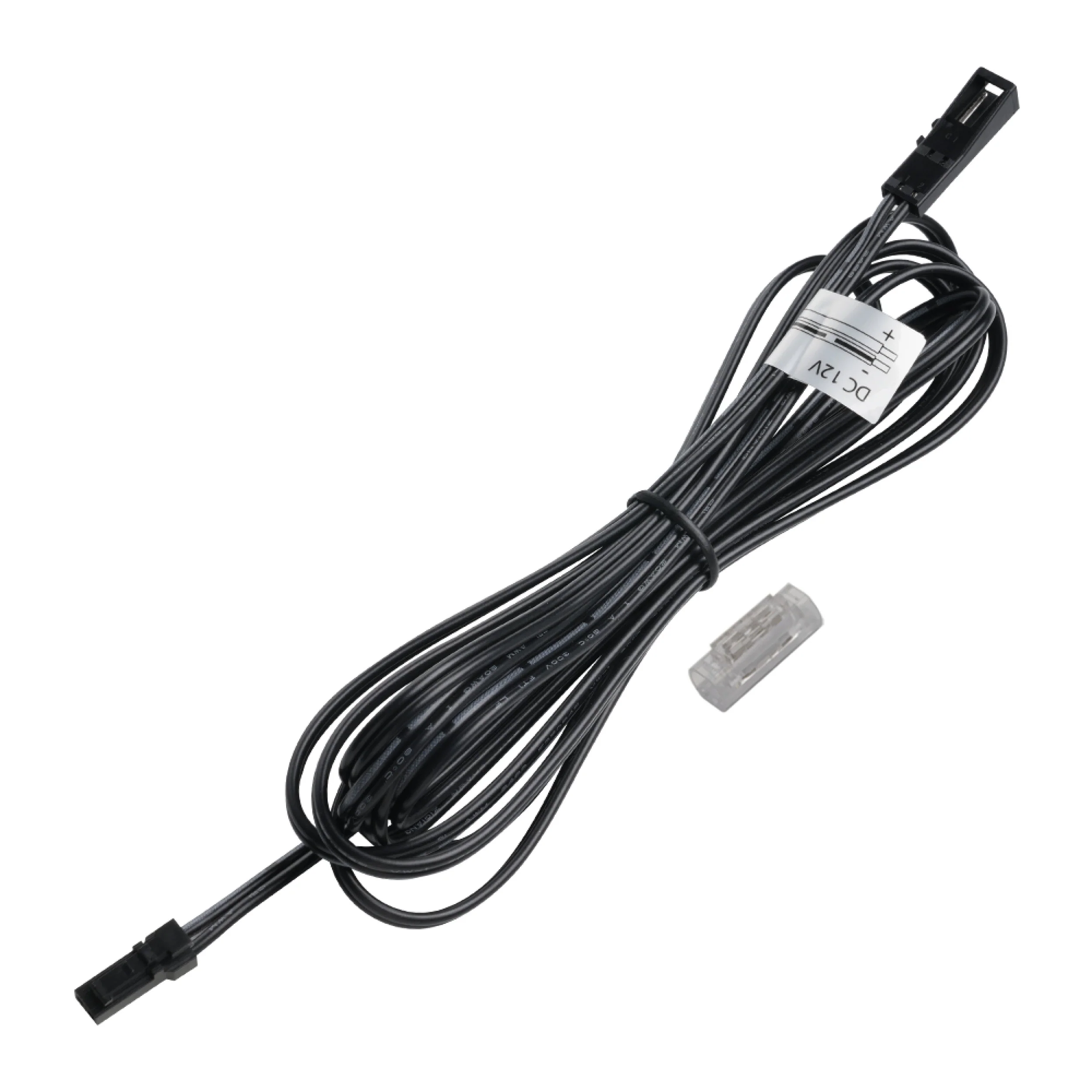 Power Connector, 12VDC, Starter Extension Cord, 96-In, Includes 2-Wire Splicer
