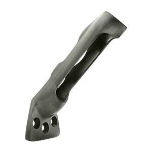 Deltana Flag Pole Holder, Antique Nickel, 3/4"