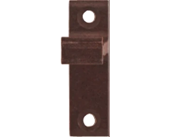 Quiet Glide – Standard Vertical Bracket, for use with Double Rollers, Oil Rubbed Bronze