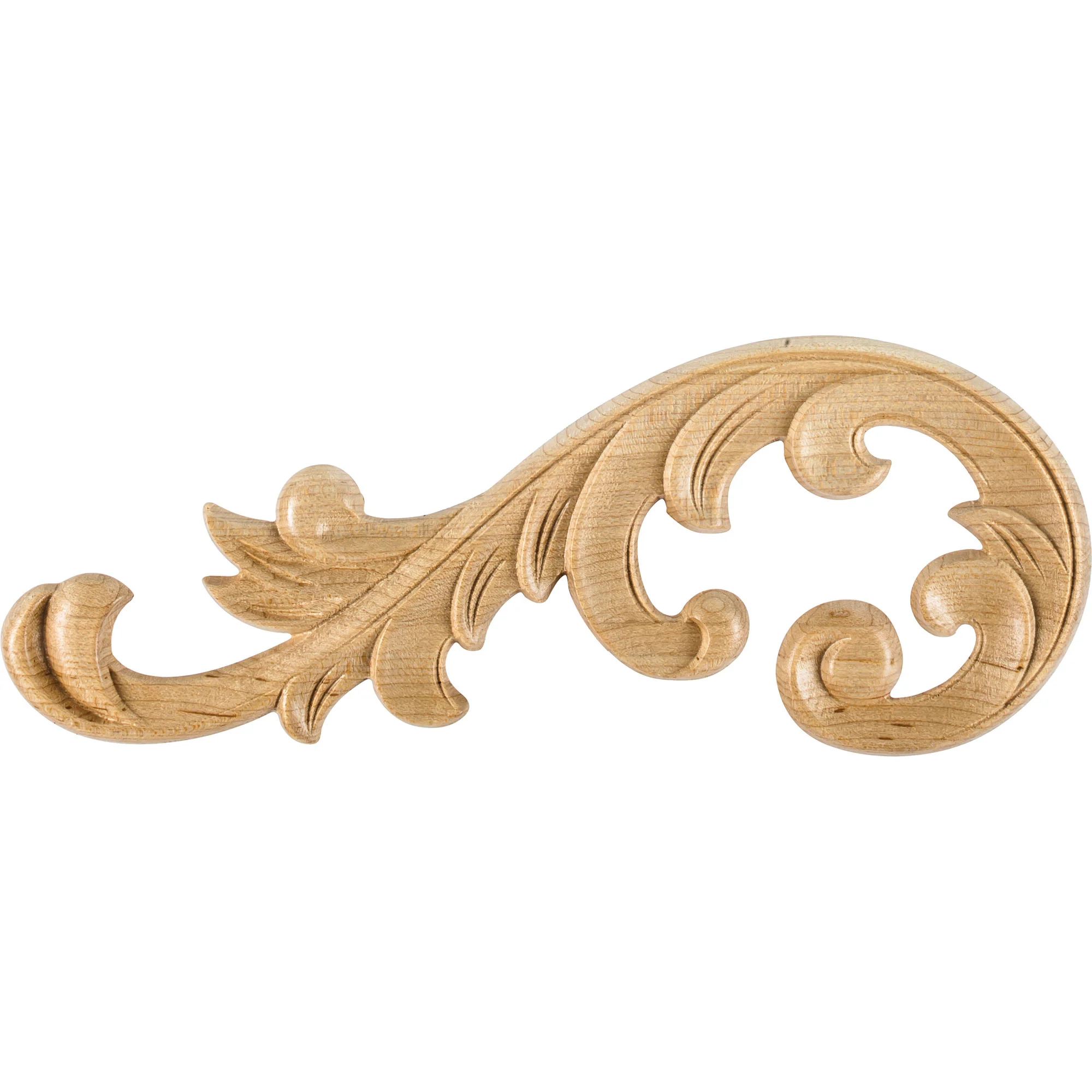 Hardware Resources Left Acanthus Appliqué Cherry 10-5/8″ Length