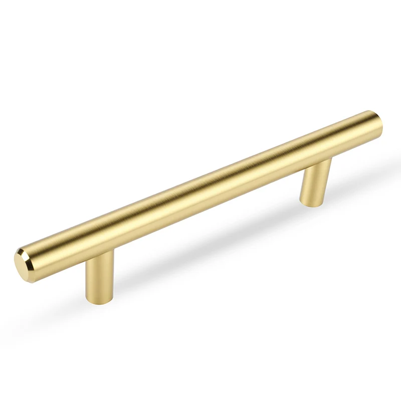 Pride Industrial Bar Pull 96 mm Center to Center Satin Brass