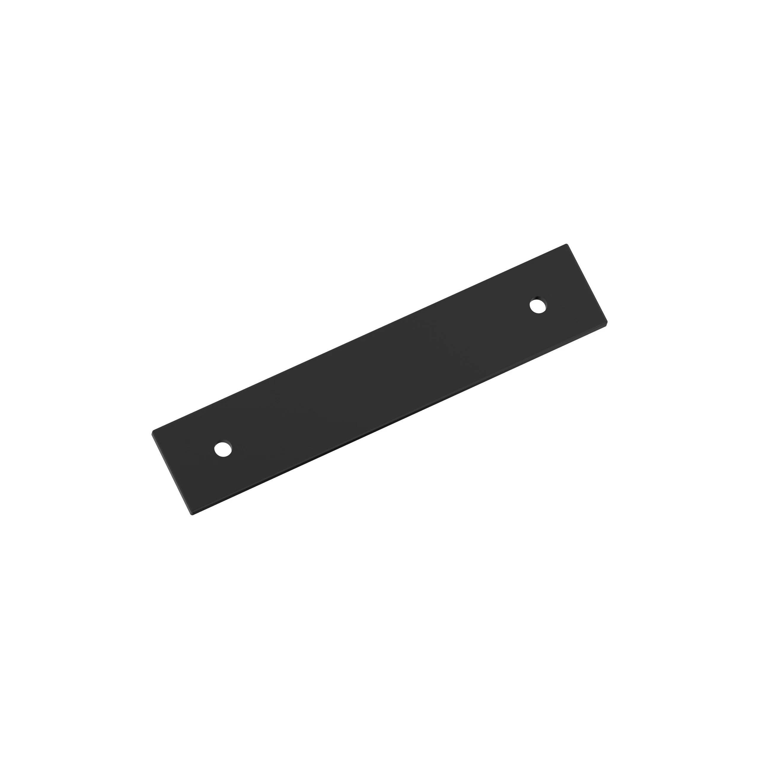 Amerock Ladera Backplate 3-3/4″ Center To Center, Matte Black