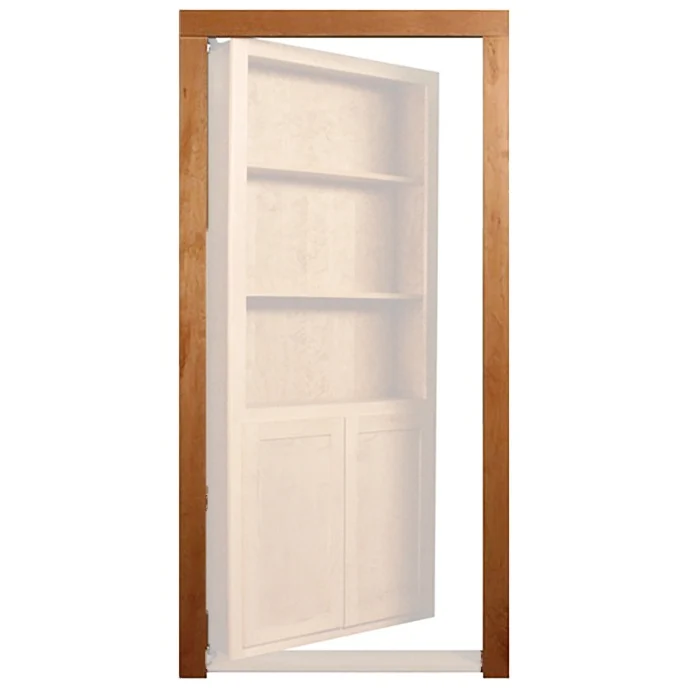 Invisidoor Trim Molding Plain Unfinished, Red Oak for 32″ and 36″ Door Openings