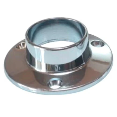 Closed Flange For 1-1/4″ And 1-5/16″ Diameter Tube Polished Chrome