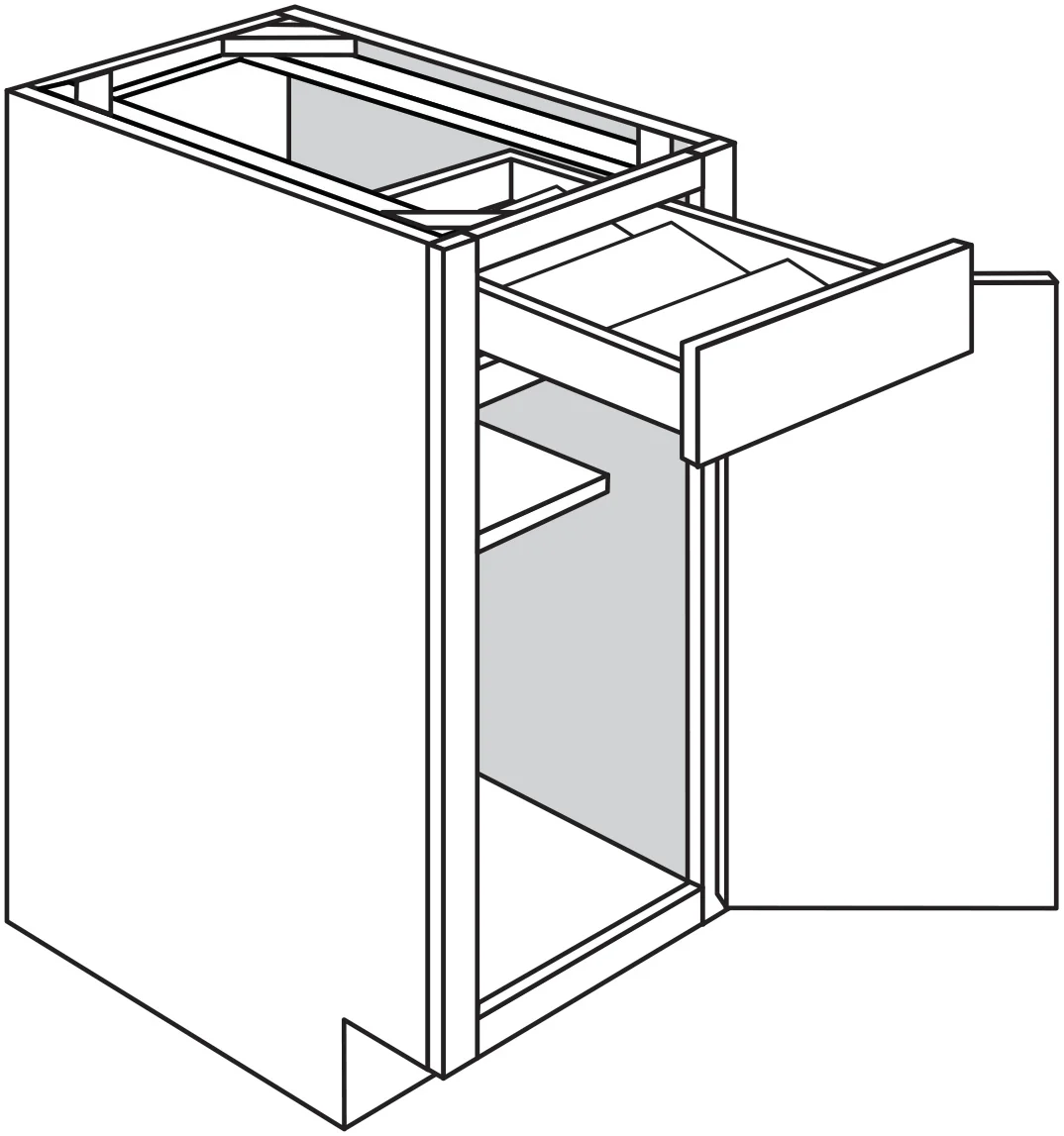 Base w/ Spice Tray 12 W X 34-1/2 H X 24 D – Upton Slab by JSI