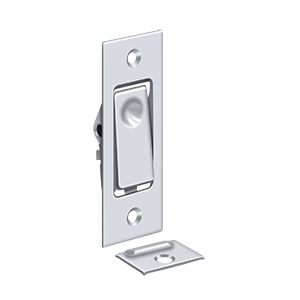 Deltana Pocket Door Bolts Jamb Bolt, Chrome