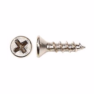 Blum #6 x 5/8 Deep Thread Wood Screw Phillips Bulk, Multiples of 1000