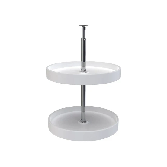 Rev-a-shelf Classic 2-Shelf Full Circle Lazy Susan Set For Wall Cabinets