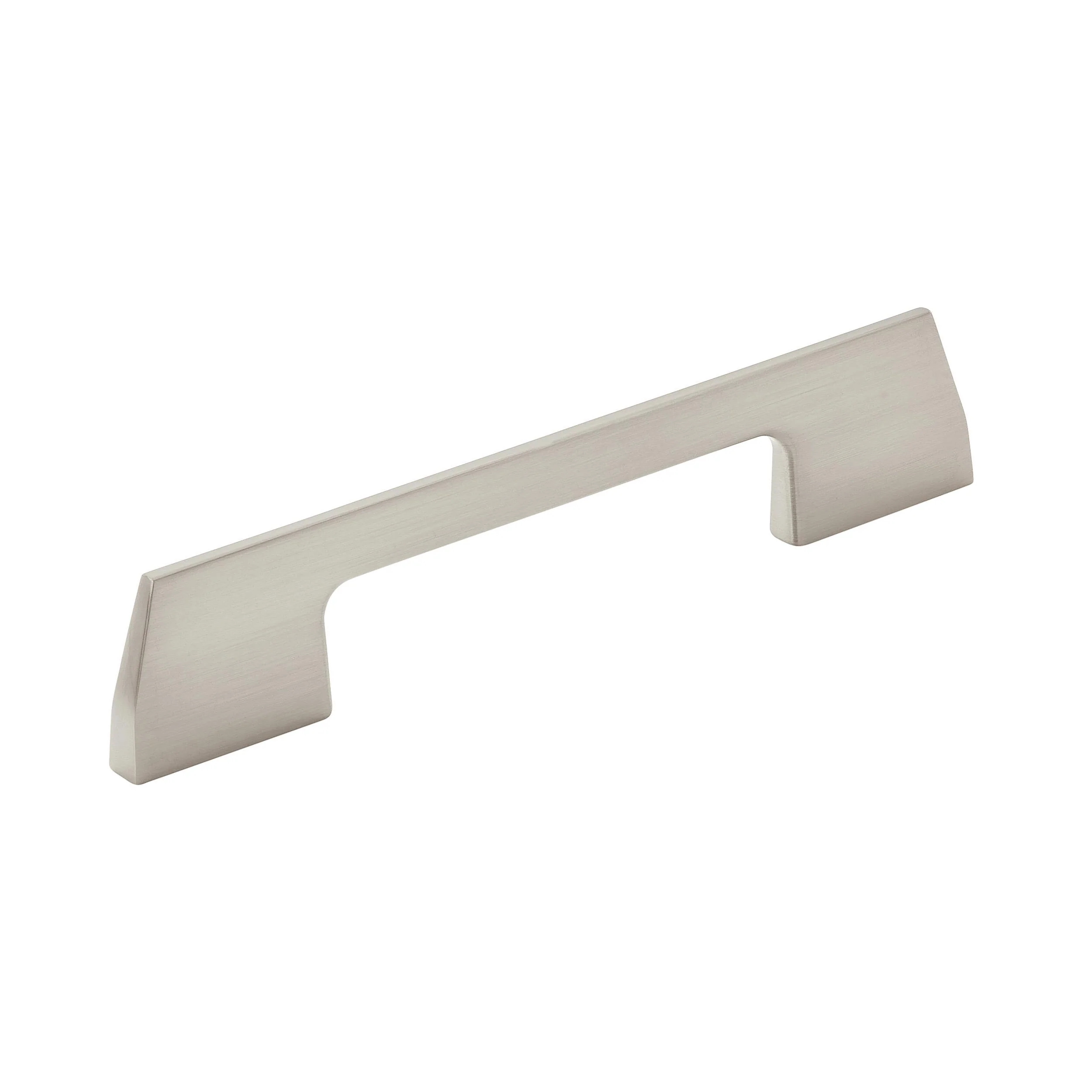 Amerock Angle Pull Satin Nickel 3-3/4″ Center to Center