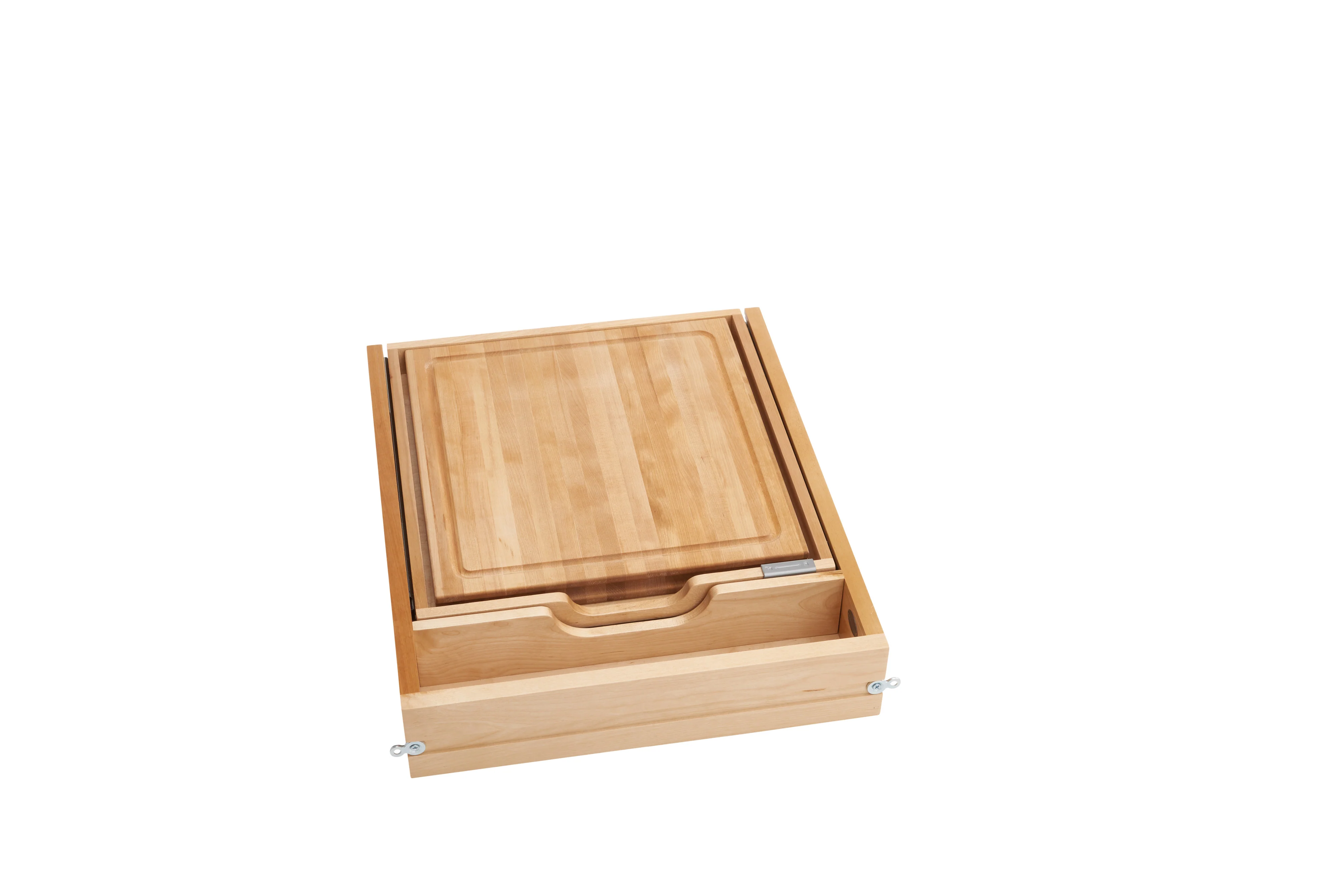 Rev-a-shelf Maple Knife/Cutting Board Drawer Face Frame, 21″
