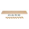 Century Components X-Series Pilaster Kit For Adjustable Roll-Out Shelves 1" Width 28" Length