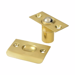 Deltana Ball Catch Packed Size 2-1/8″ x 1″ 2-1/8″ x 1-3/8″ Strike Polished Brass Square Corners