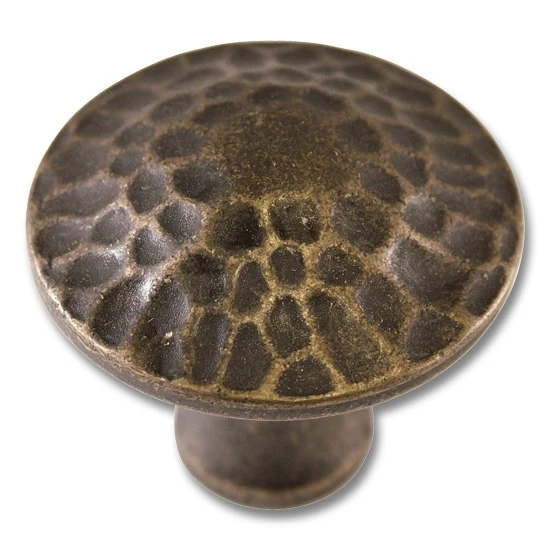 Hickery Hardware Craftsman Knob Zinc 1-1/4" Dia
