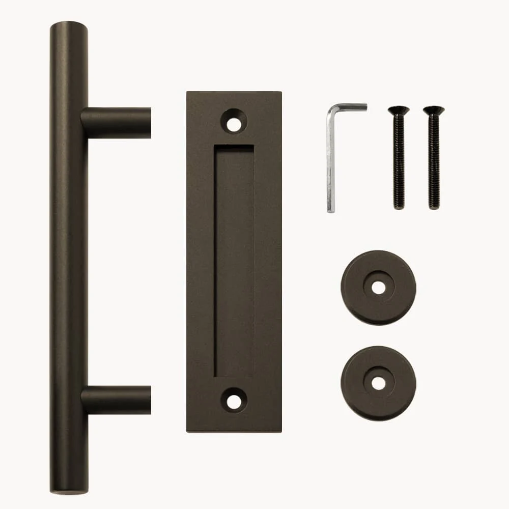 Handle Bar Pull And Flush Pull, Bronze