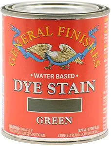 General Finishes Dye Stains, Green, Pint