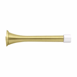 Deltana 3-3/4″ Baseboard Door Bumper Heavy Duty, Polished Brass