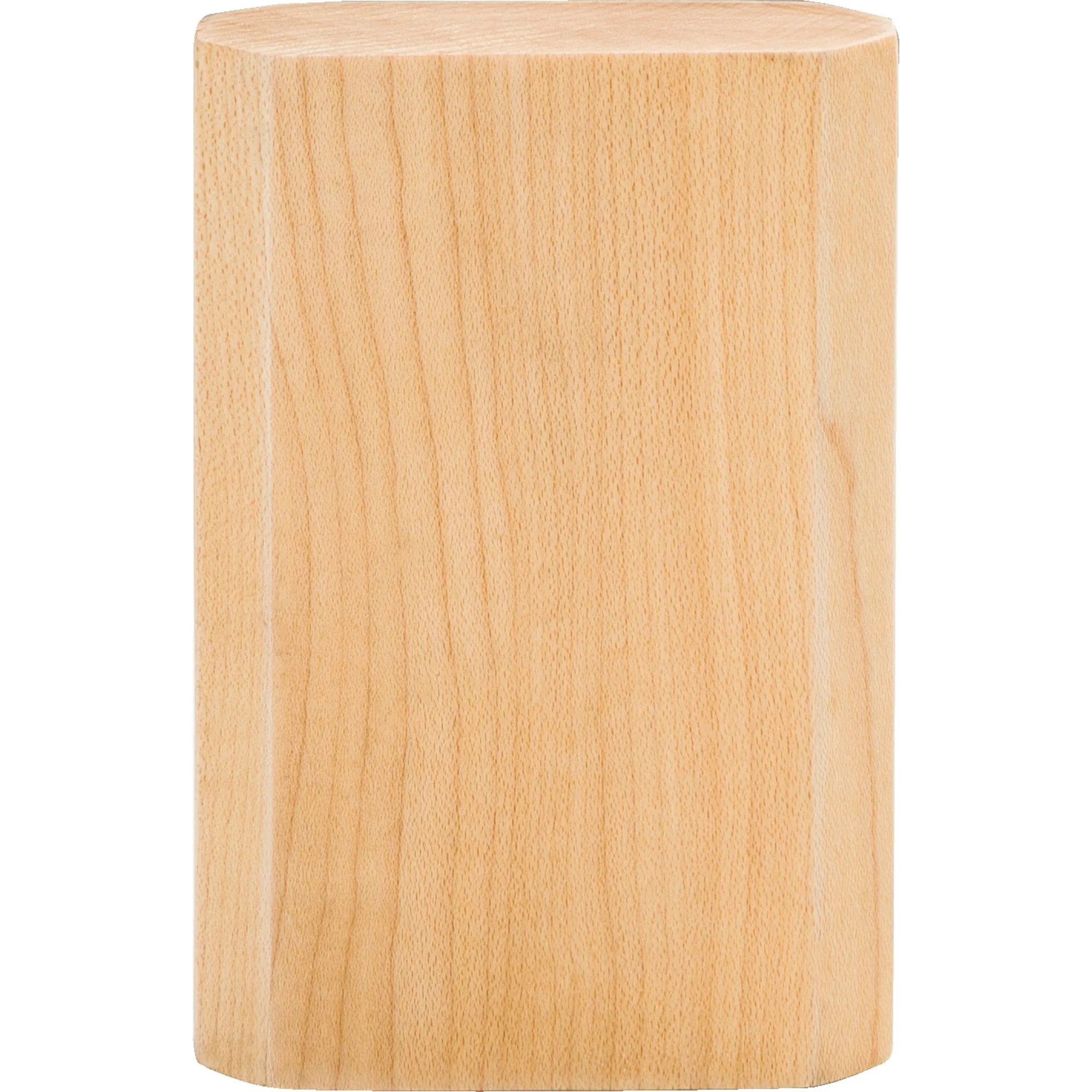 Hardware Resources Beveled Transition Block Alder 4" Length