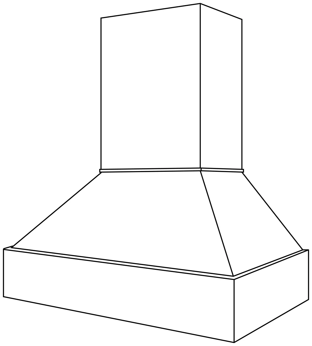 Z300 Range Hood 30 W X 30 H (Use VLB30 or SLB30 liner & blower) – Upton Recessed by JSI