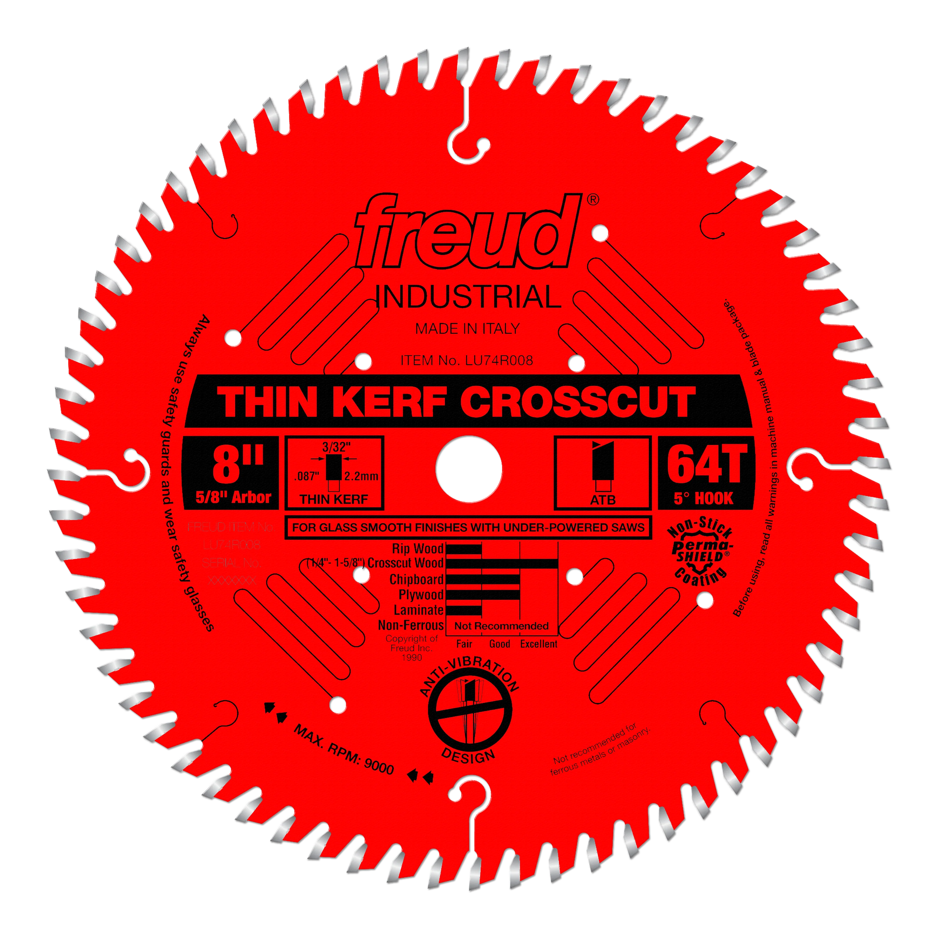 Freud Thin Kerf Ultimate High Production Cut-Off Saw Blade