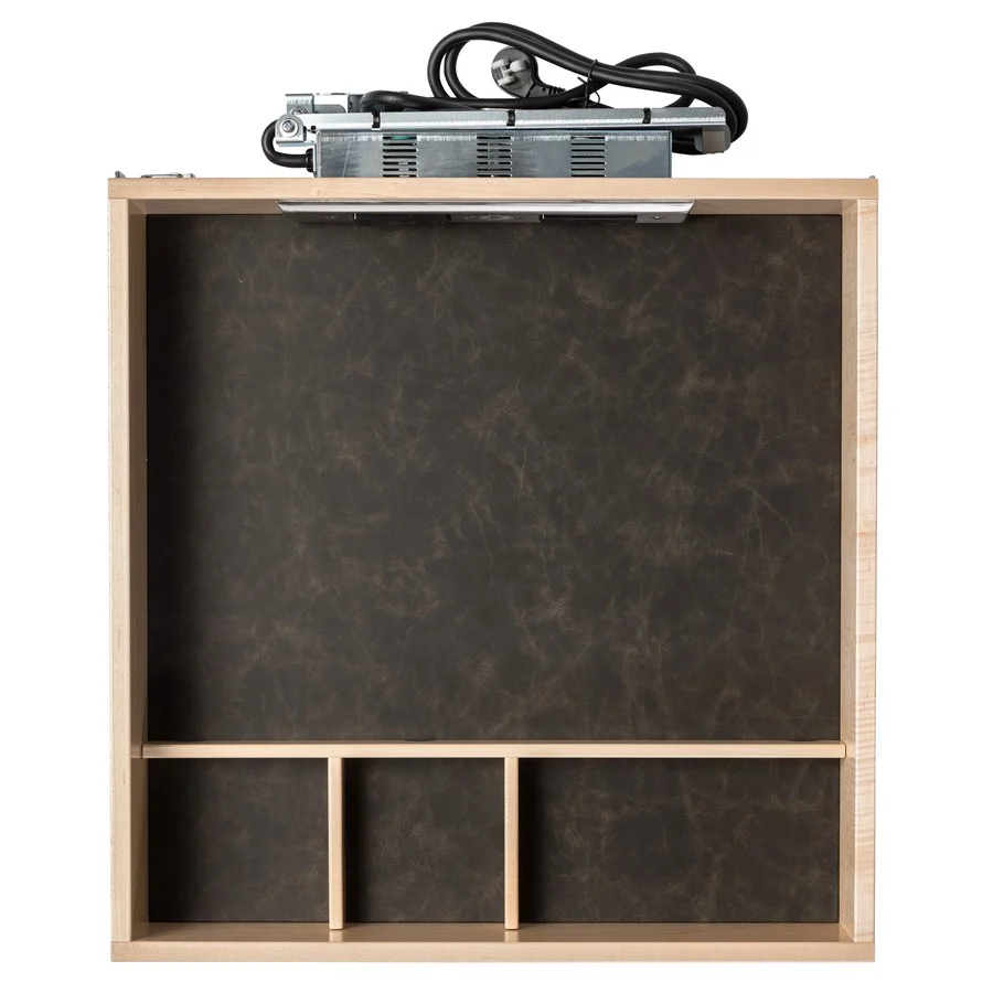 Century Components Galaxy Charging Station Maple Sequoia Leather Bottom 21″ Width