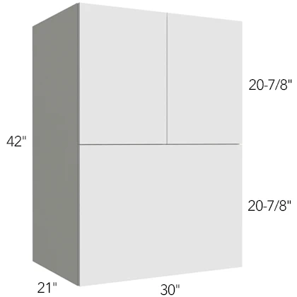 Wall Microwave 30 W X 42 H X 21 D (cut out max 28 x 19-3/4) – Illume Tuscany by Fabuwood