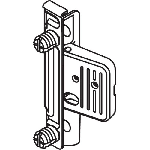 Blum Front Fixing Bracket For 320M/H/K Metabox Clip Press-In Mounting Right, Multiples of 250