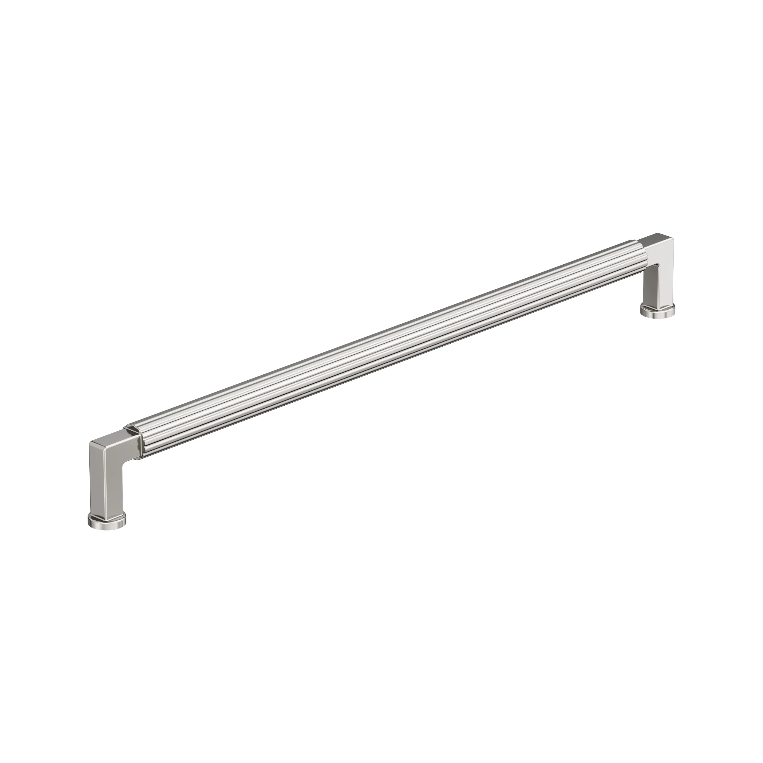 Amerock Ballard Pull 12-5/8" Center To Center, Polished Nickel