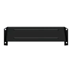 Deltana Letter Box Hood, Black