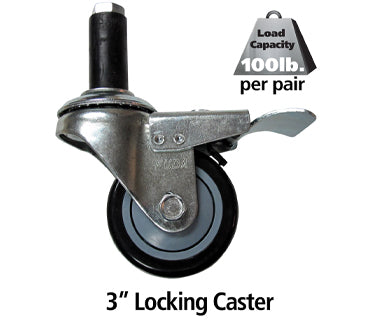 3 Inch Locking Caster