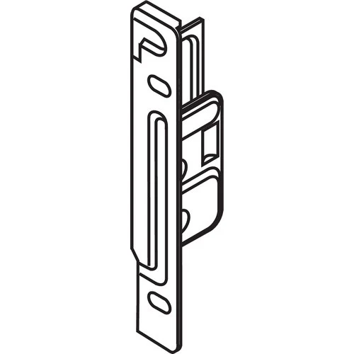 Metabox Front Fixing Bracket For 320M/H/K Drawer Series, Right Mounting, Screw-On, Multiples of 250