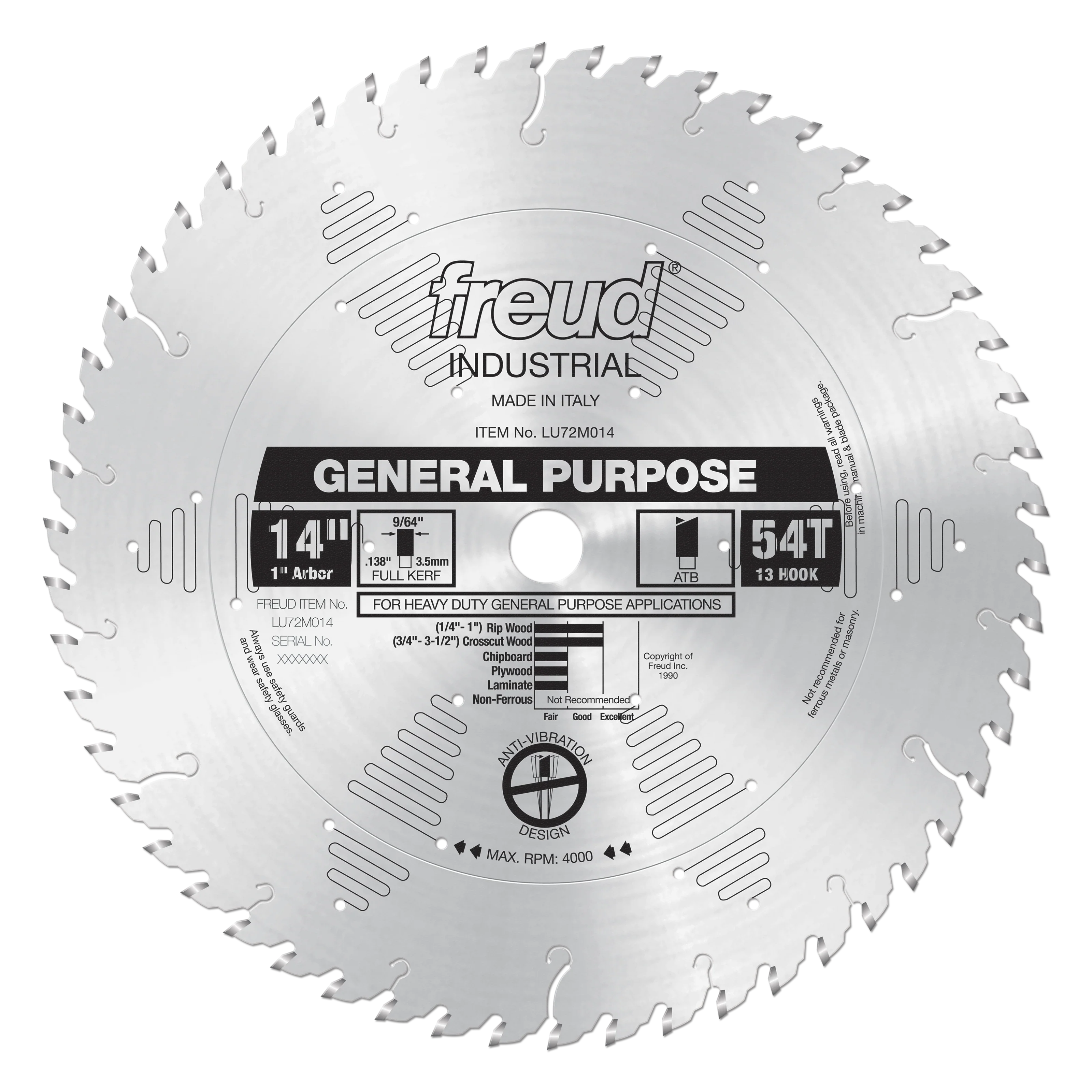 Freud Industrial Carbide Saw Blades