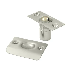 Deltana Ball Catch Packed Size 2-1/8″ x 1″ 2-1/8″ x 1-3/8″ Strike Satin Nickel Square Corners Style