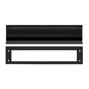 Deltana Mail Slot Heavy Duty, Black