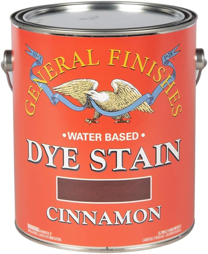 General Finishes Dye Stains, Cinnamon, Gallon