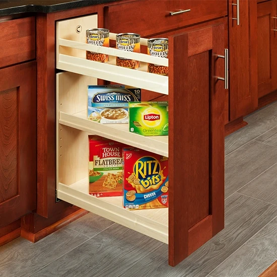 Century Components Signature Base Cabinet Pull-Out Solid Maple 8-7/8″ Width