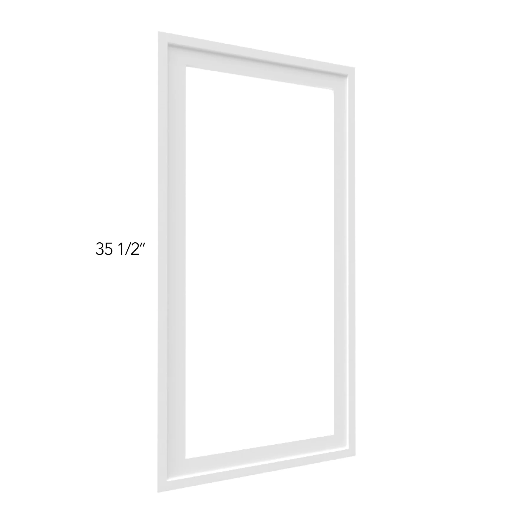 Door Prepped for Glass for W1530 15 W X 30 H – Luna Oak by Fabuwood