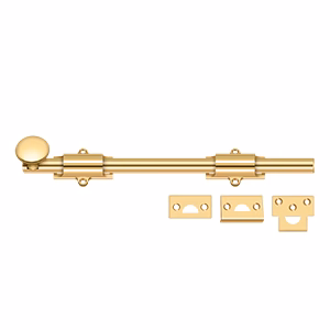 Deltana Surface Bolt Heavy Duty, PVD, 12"