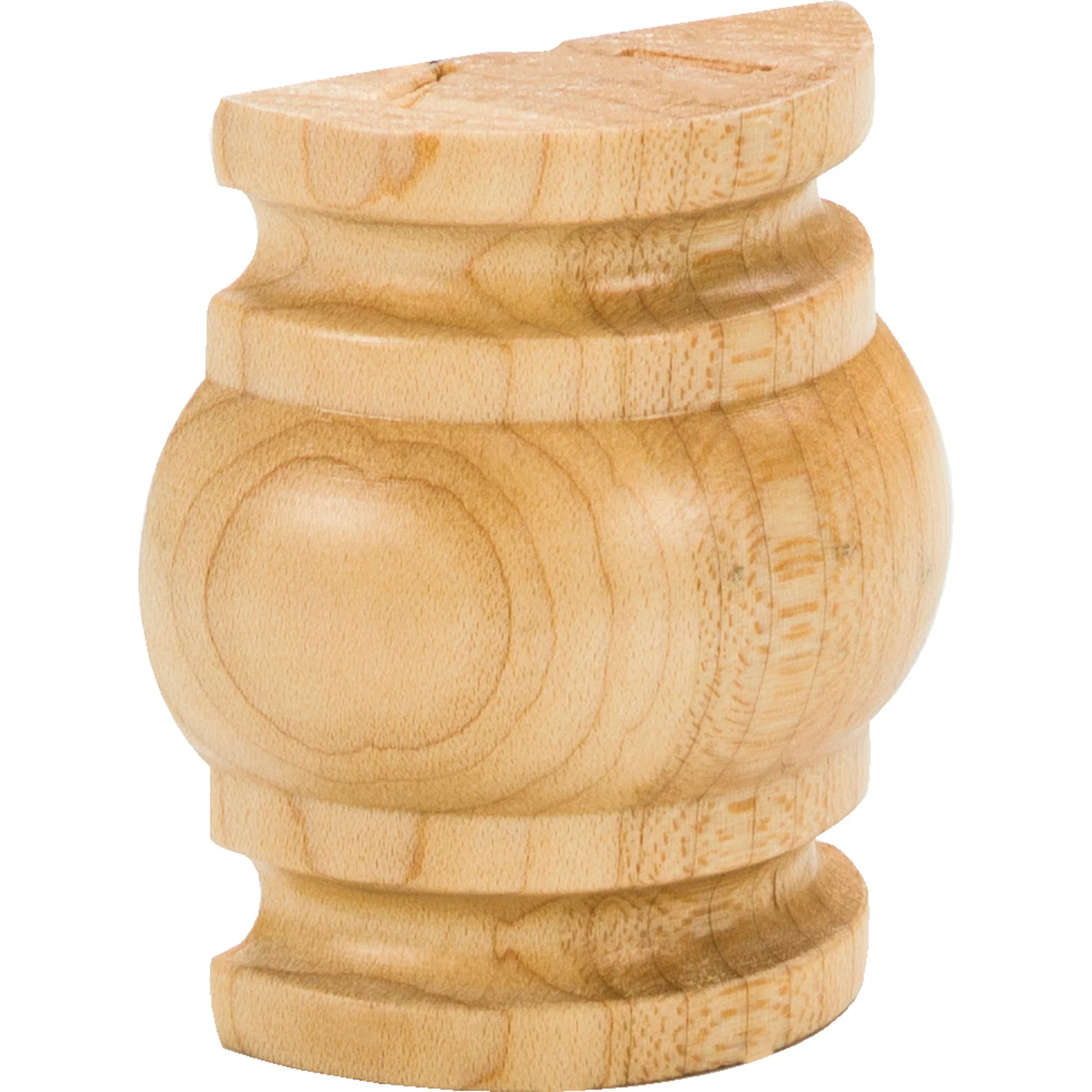 Hardware Resources Half Round Spool Splice Hard Maple 2-1/2″ Height