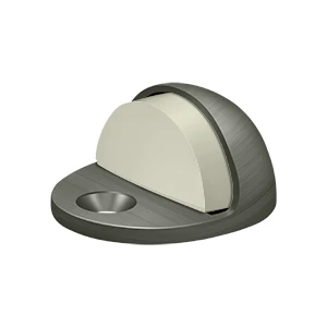 Deltana Dome Stop Profile Antique Nickel Low Profile