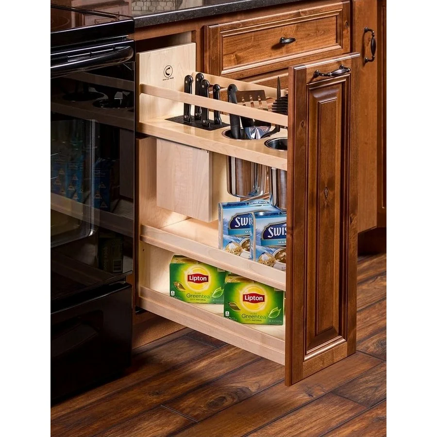 Century Components Signature Pullout Canister Organizer With Knife Block