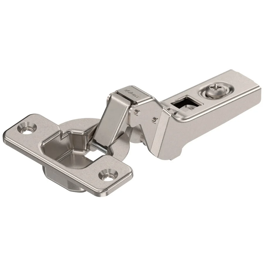 Blum Clip 100 degree Hinge Steel, Self-Closing, Full-Cranked, Screw-On, Multiples of 250