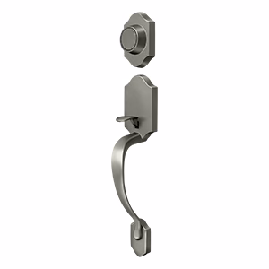 Deltana Hanover Handleset, Antique Nickel, Dummy