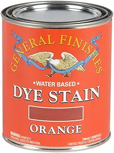General Finishes Dye Stains, Orange, Quart