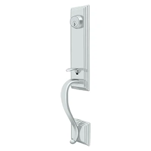 Deltana Backset 2-3/8″ 2-3/4, Chrome, Entry