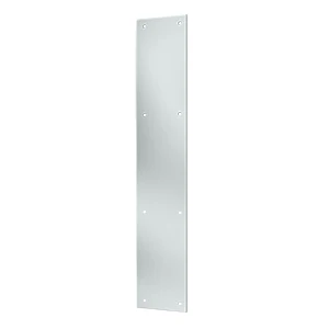 Deltana Push Plate, Chrome, 3-1/2″ x 20″