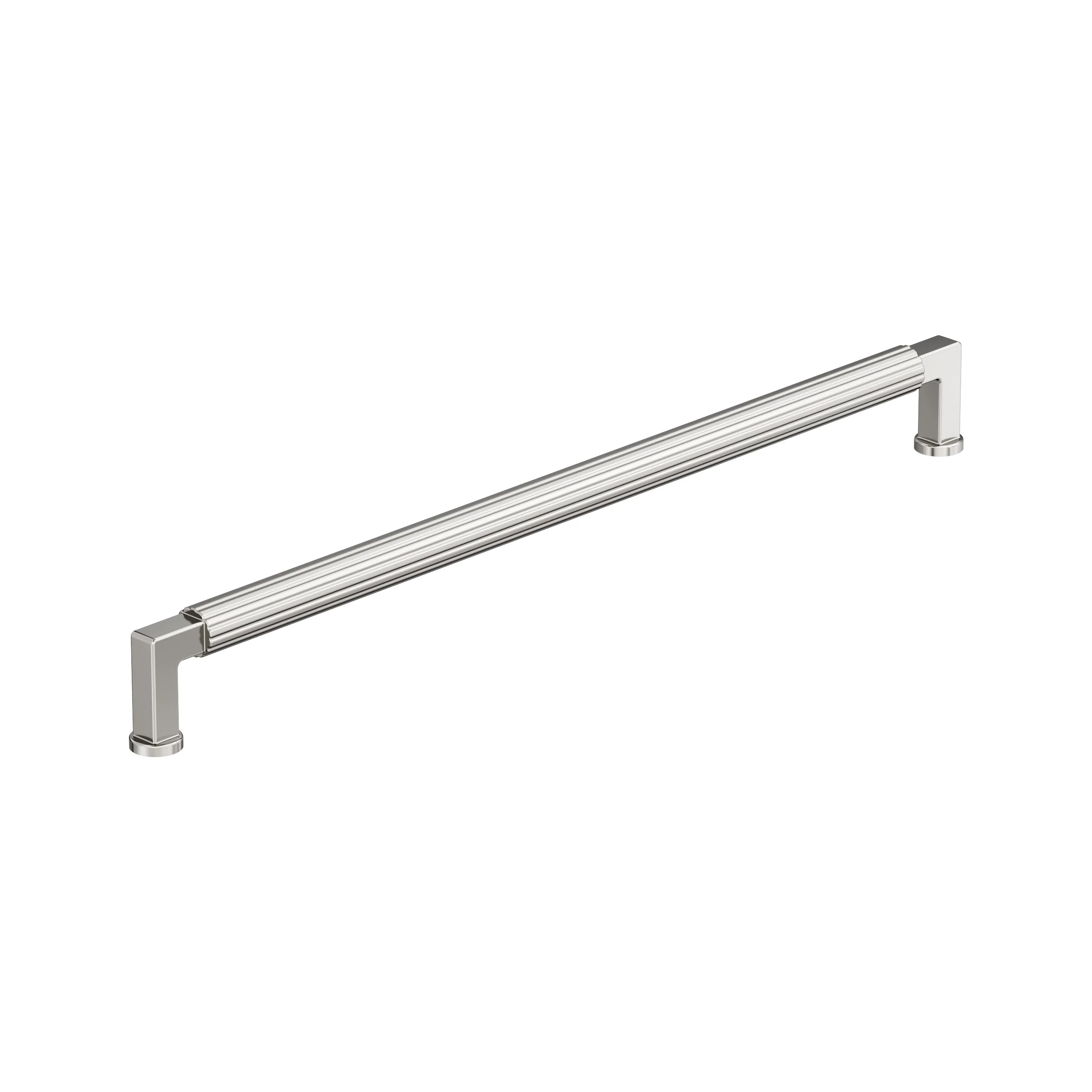 Amerock Ballard Appliance Pull 18" Center To Center Polished Nickel