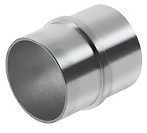Tubing Splice for 2″ Tubing Satin Stainless Steel