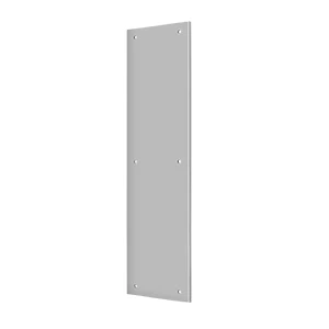 Deltana Push Plate, Brushed Stainless Steel, 3-1/2″ x 15″