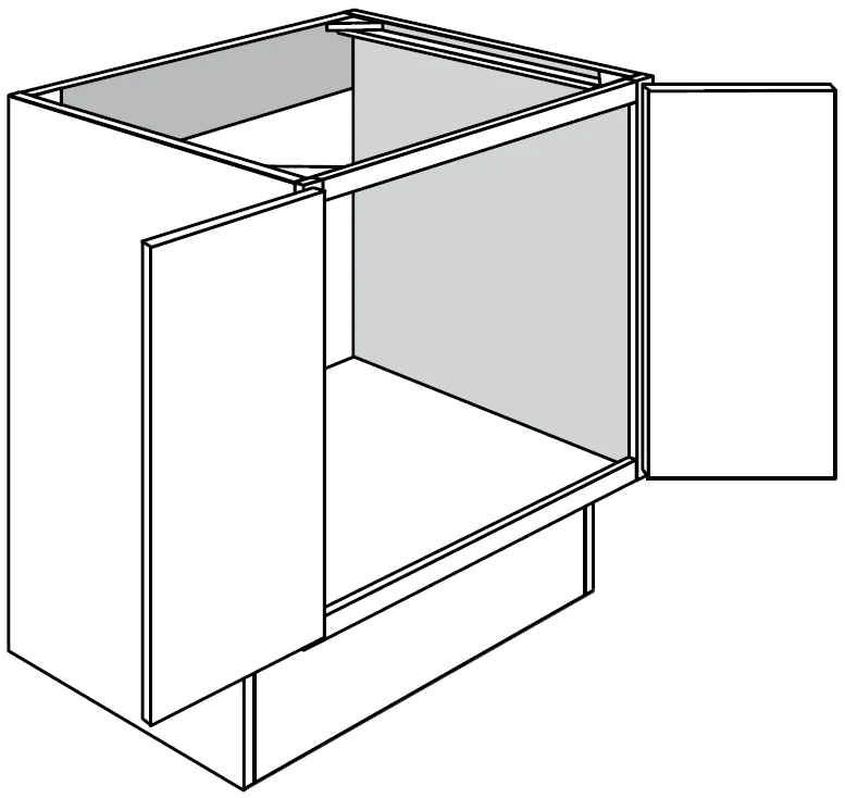 ADA Sink Base 30 W X 32-1/2 H X 24 D – Dover by JSI